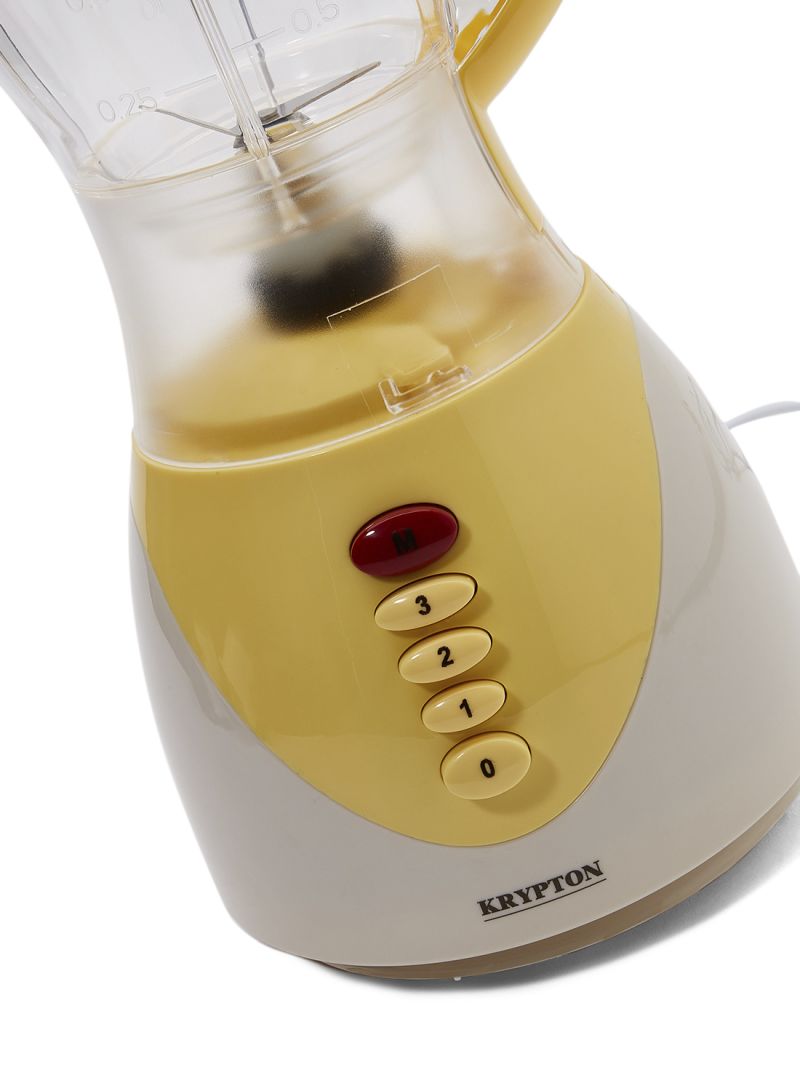 1.5L 3 Speed 3-In-1 300W Blender KNB6029 White / Yellow